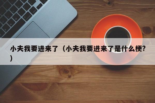 小夫我要进来了（小夫我要进来了是什么梗?）