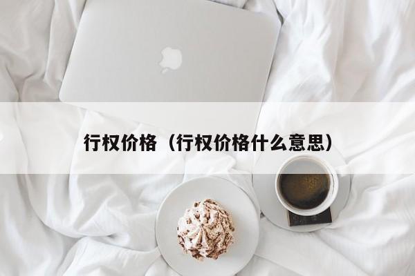 行权价格（行权价格什么意思）