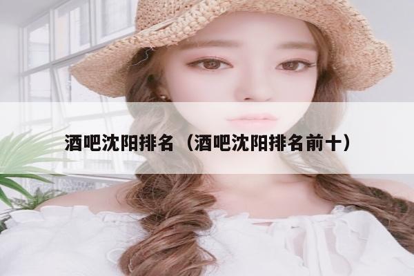 酒吧沈阳排名（酒吧沈阳排名前十）