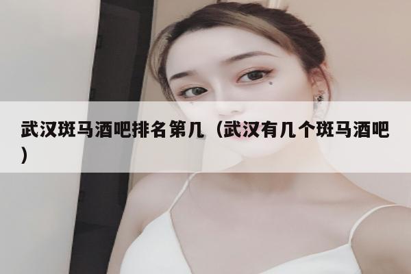 武汉斑马酒吧排名第几（武汉有几个斑马酒吧）