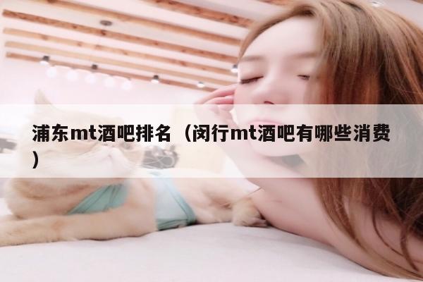 浦东mt酒吧排名（闵行mt酒吧有哪些消费）