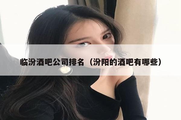 临汾酒吧公司排名（汾阳的酒吧有哪些）
