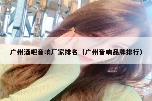 广州酒吧音响厂家排名（广州音响品牌排行）
