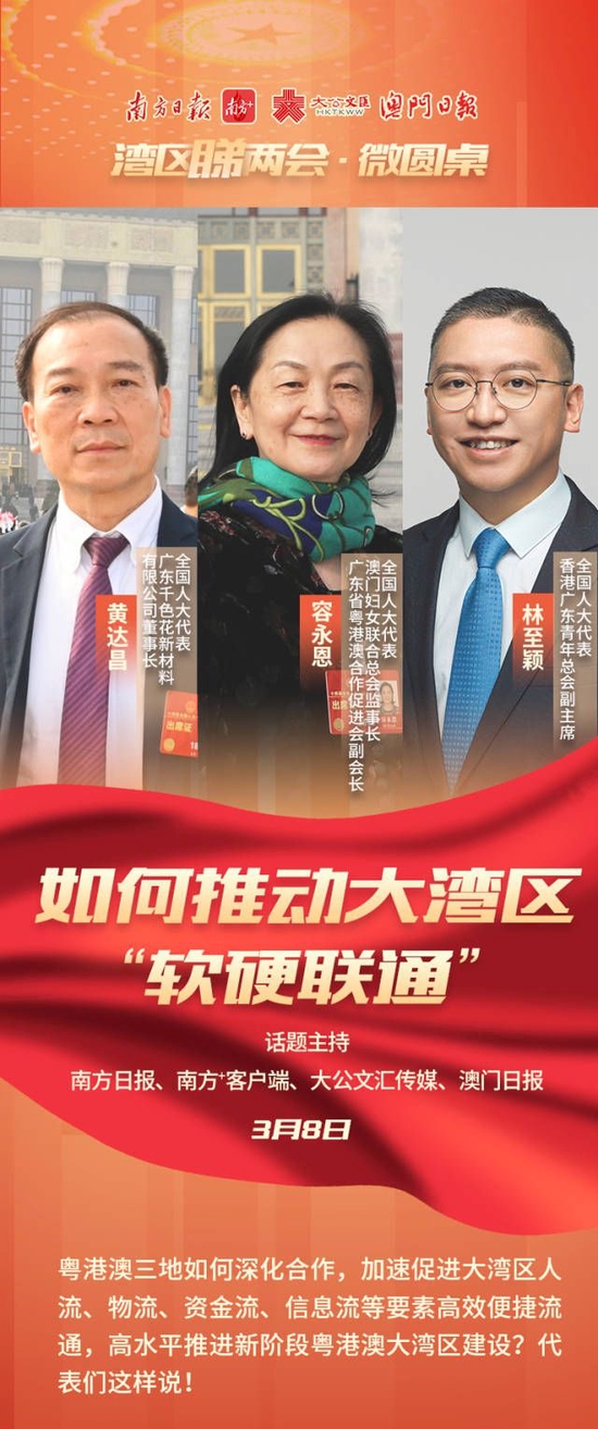 当提到粤澳合作“双向奔赴”时，代表们在谈些什么？