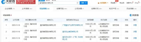 高管离职、4亿股权遭冻结！“水牛奶之王”皇氏风波不断